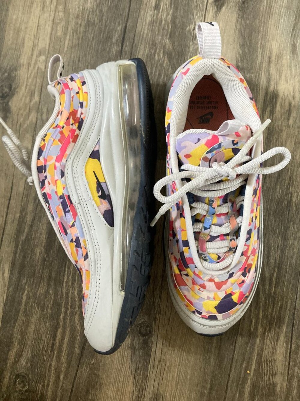 RARE Nike Air Max 97 Ultra '17 Premium "Confetti" Sneakers Size 5.5